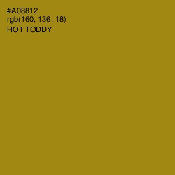 #A08812 - Hot Toddy Color Image